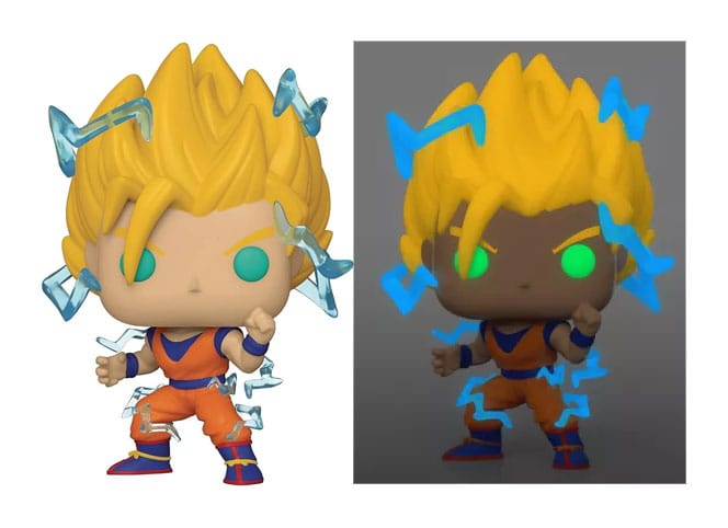 Dragon Ball Z POP! Animation Vinyl Figuren Goku SS2 w/(GW) Chase 9 cm Funko POP! Yokina
