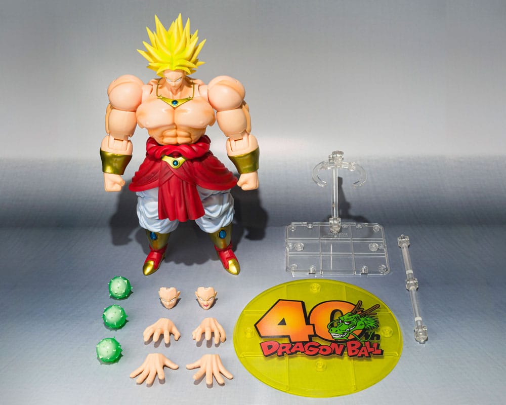 Dragon Ball Z S.H.Figuarts Actionfigur Broly 40th Anniversary Edition 19 cm Figmas Yokina
