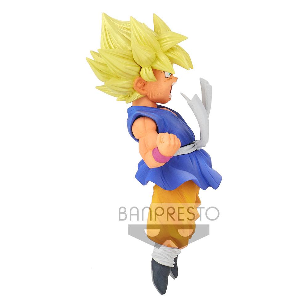 Dragonball GT Son Goku Fes PVC Statue Super Saiyan Son Goku (Kids) 14 cm Prizefiguren Yokina