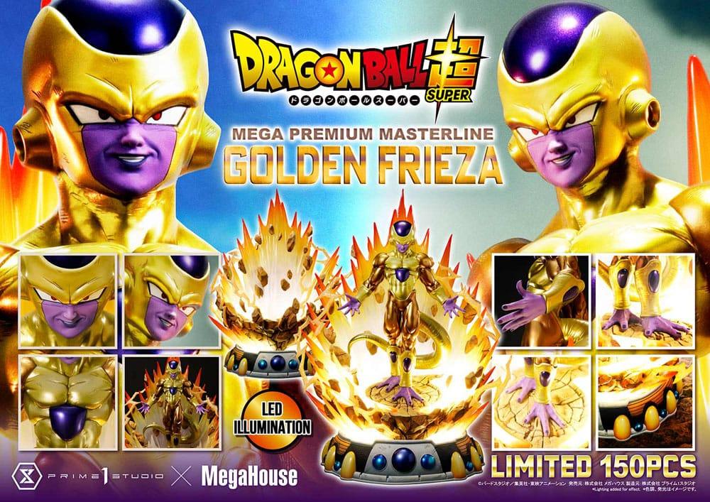 Dragonball Super Mega Premium Masterline Statue 1/4 Golden Frieza 61 cm Scalefiguren Yokina