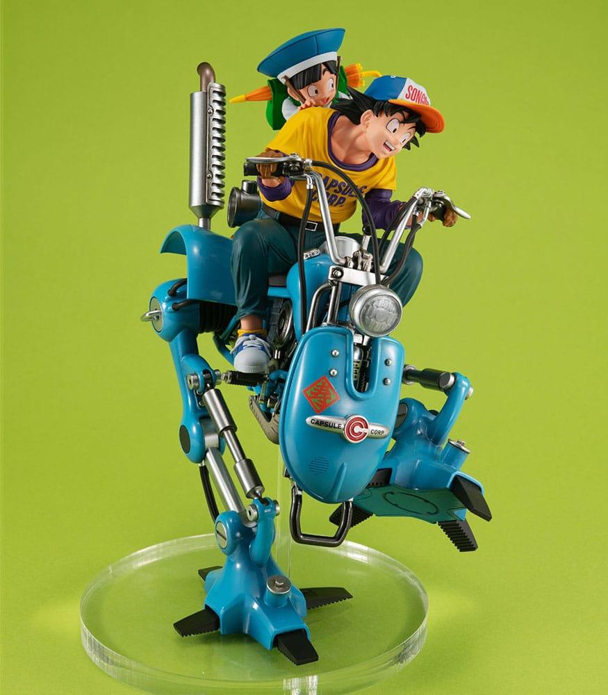 Dragonball Z Desktop Real McCoy EX PVC Diorama Son Goku & Son Gohan & Robot with two legs 20 cm Prizefiguren Yokina