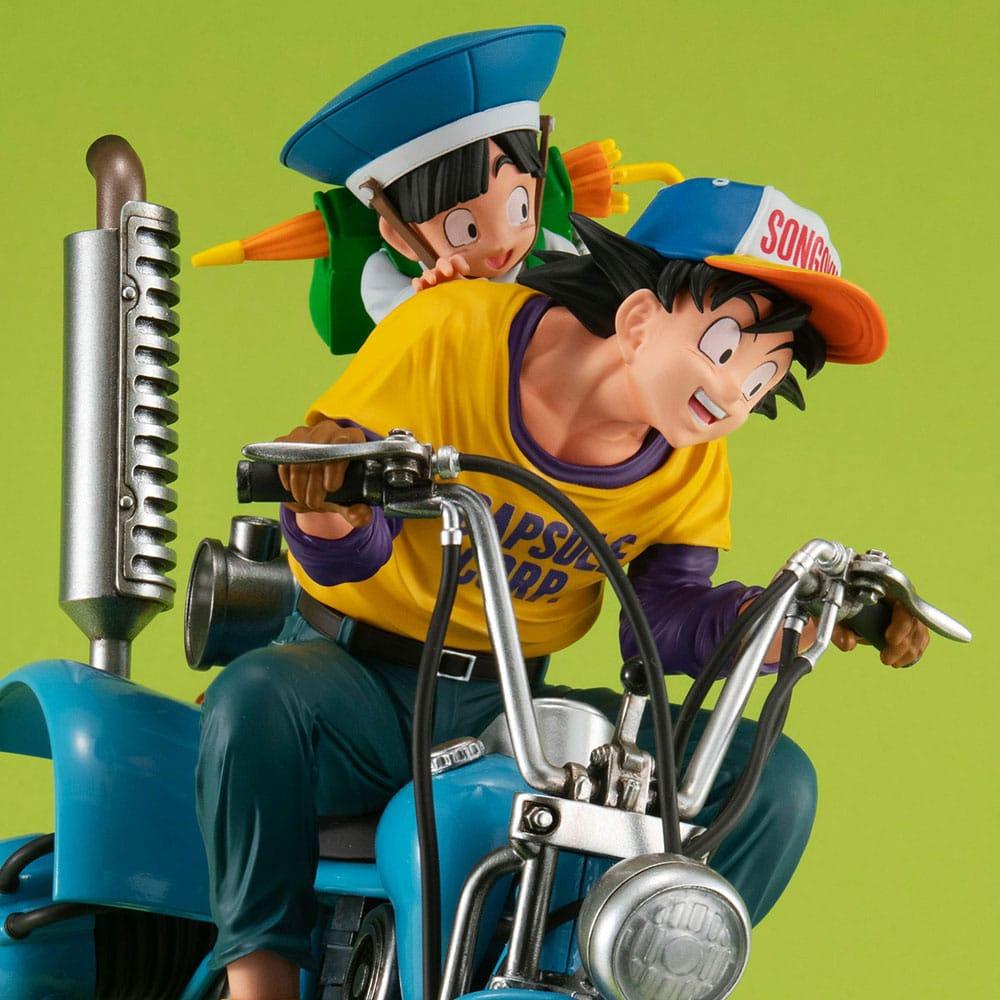 Dragonball Z Desktop Real McCoy EX PVC Diorama Son Goku & Son Gohan & Robot with two legs 20 cm Prizefiguren Yokina