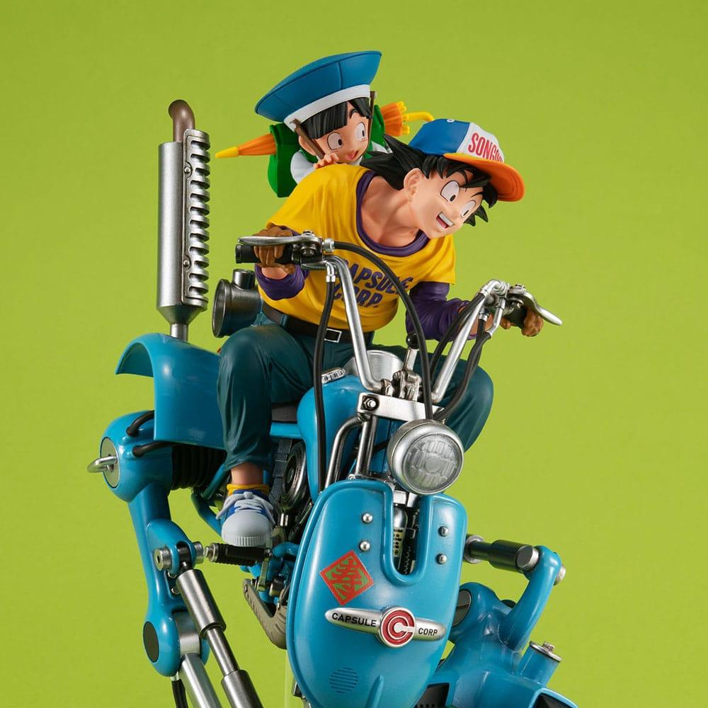Dragonball Z Desktop Real McCoy EX PVC Diorama Son Goku & Son Gohan & Robot with two legs 20 cm Prizefiguren Yokina