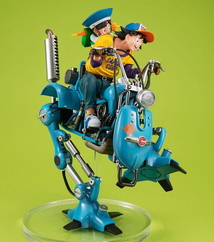 Dragonball Z Desktop Real McCoy EX PVC Diorama Son Goku & Son Gohan & Robot with two legs 20 cm Prizefiguren Yokina