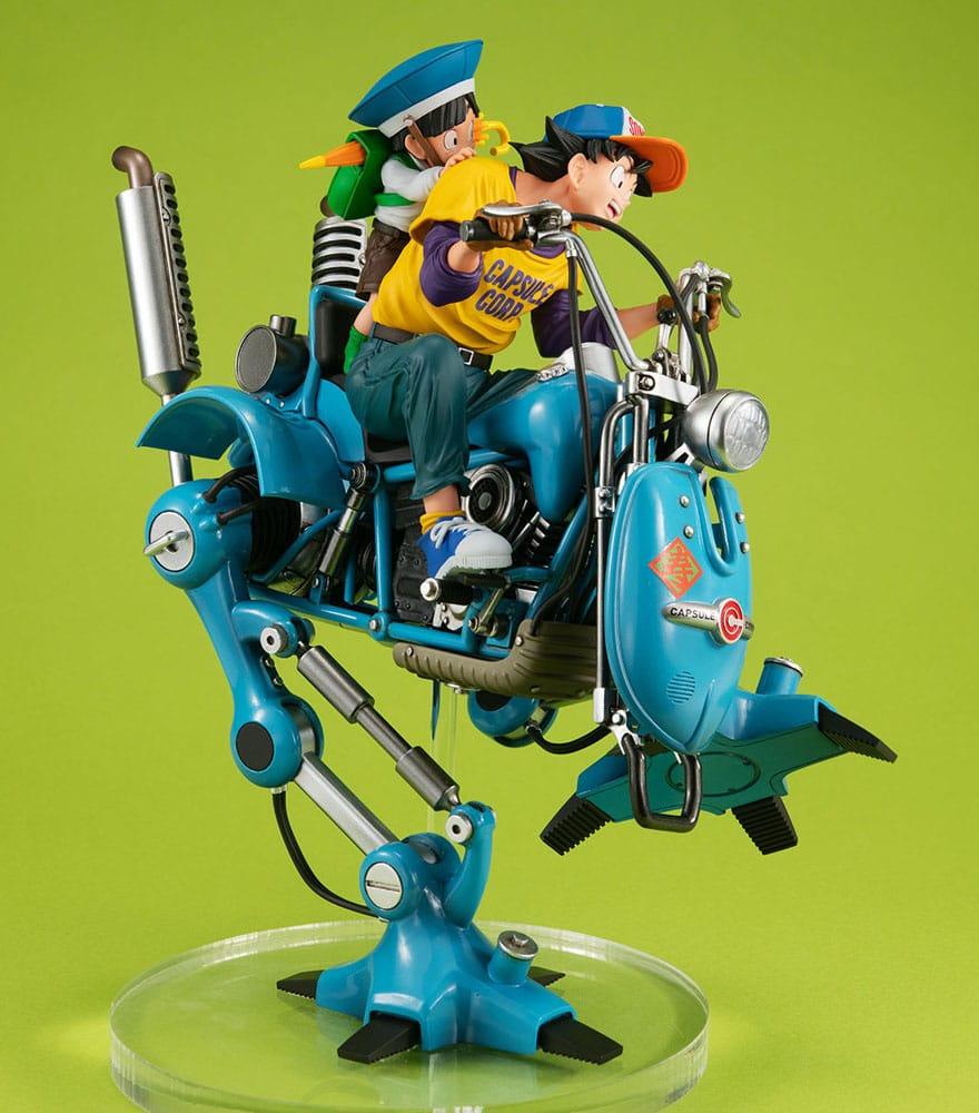 Dragonball Z Desktop Real McCoy EX PVC Diorama Son Goku & Son Gohan & Robot with two legs 20 cm Prizefiguren Yokina