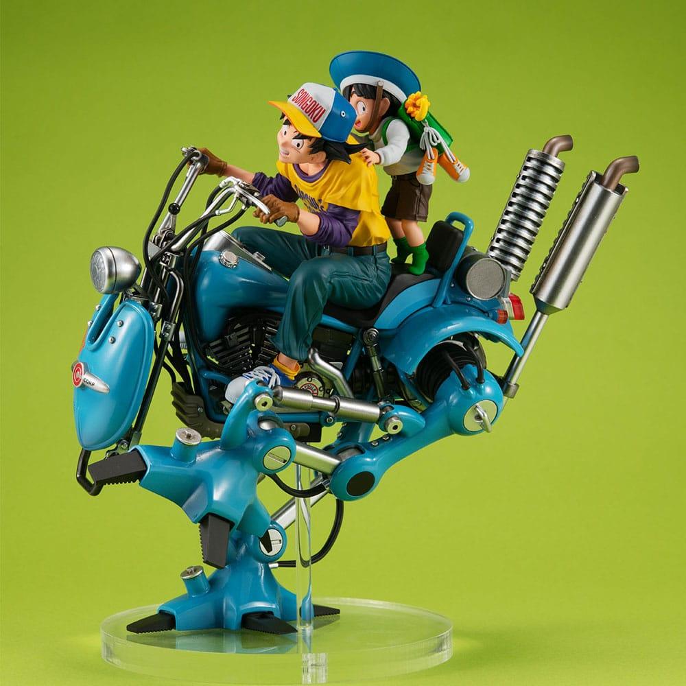 Dragonball Z Desktop Real McCoy EX PVC Diorama Son Goku & Son Gohan & Robot with two legs 20 cm Prizefiguren Yokina