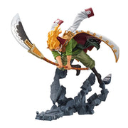 Edward Newgate (Whitebeard) mit Bisento-Axt - MANHOOD SPECIAL FIGURE - ONE PIECE - 10 cm Prizefiguren Yokina