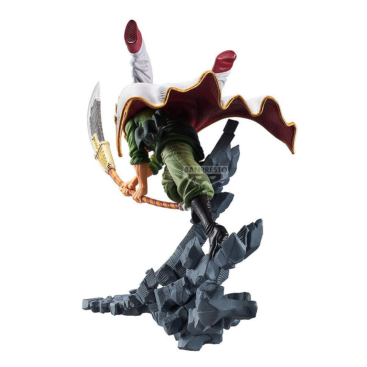 Edward Newgate (Whitebeard) mit Bisento-Axt - MANHOOD SPECIAL FIGURE - ONE PIECE - 10 cm Prizefiguren Yokina