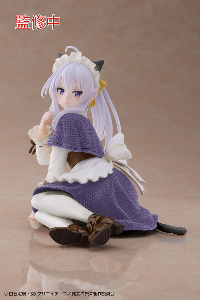 Elaina Cat Maid Ver. Renewal Edition PVC Statue 18 cm Wandering Witch: The Journey of Elaina Prizefiguren Yokina