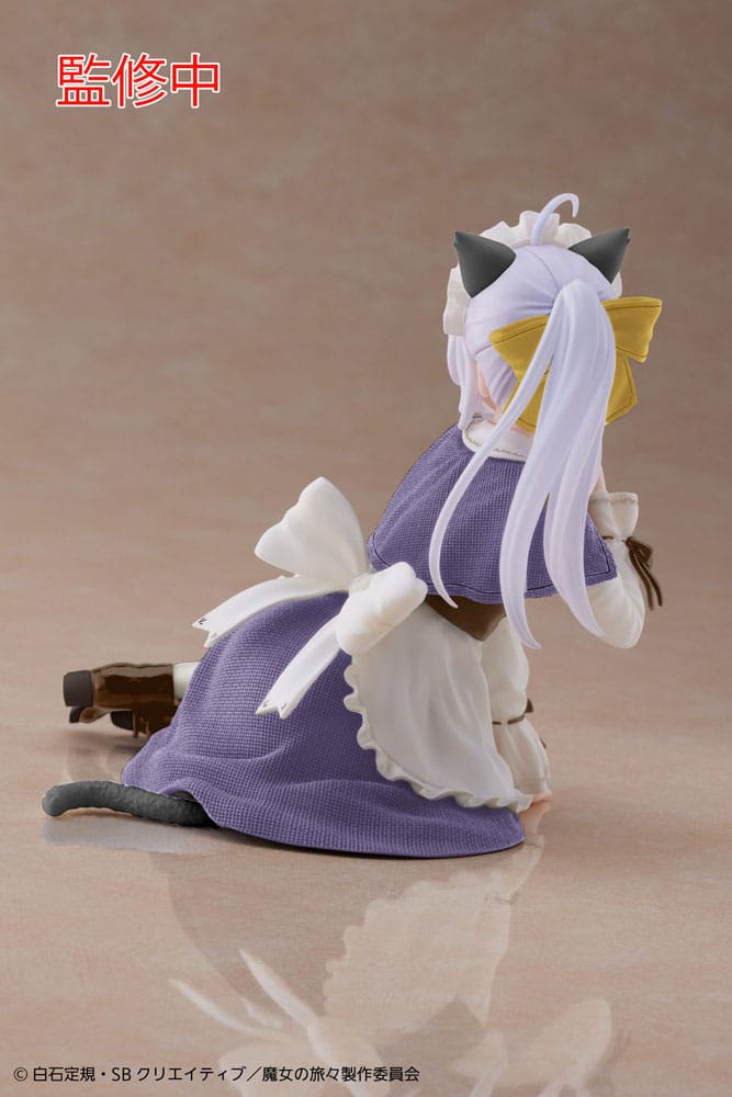 Elaina Cat Maid Ver. Renewal Edition PVC Statue 18 cm Wandering Witch: The Journey of Elaina Prizefiguren Yokina