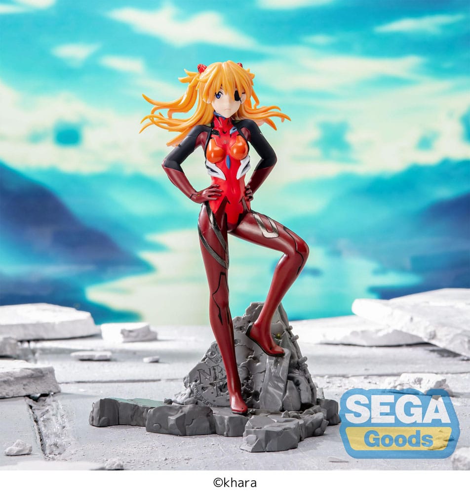 Evangelion: 3.0+1.0 Thrice Upon a Time Luminasta PVC Statue Asuka Shikinami Langley Vignetteum 30th Anniversary Ver. 23 cm Prizefiguren Yokina