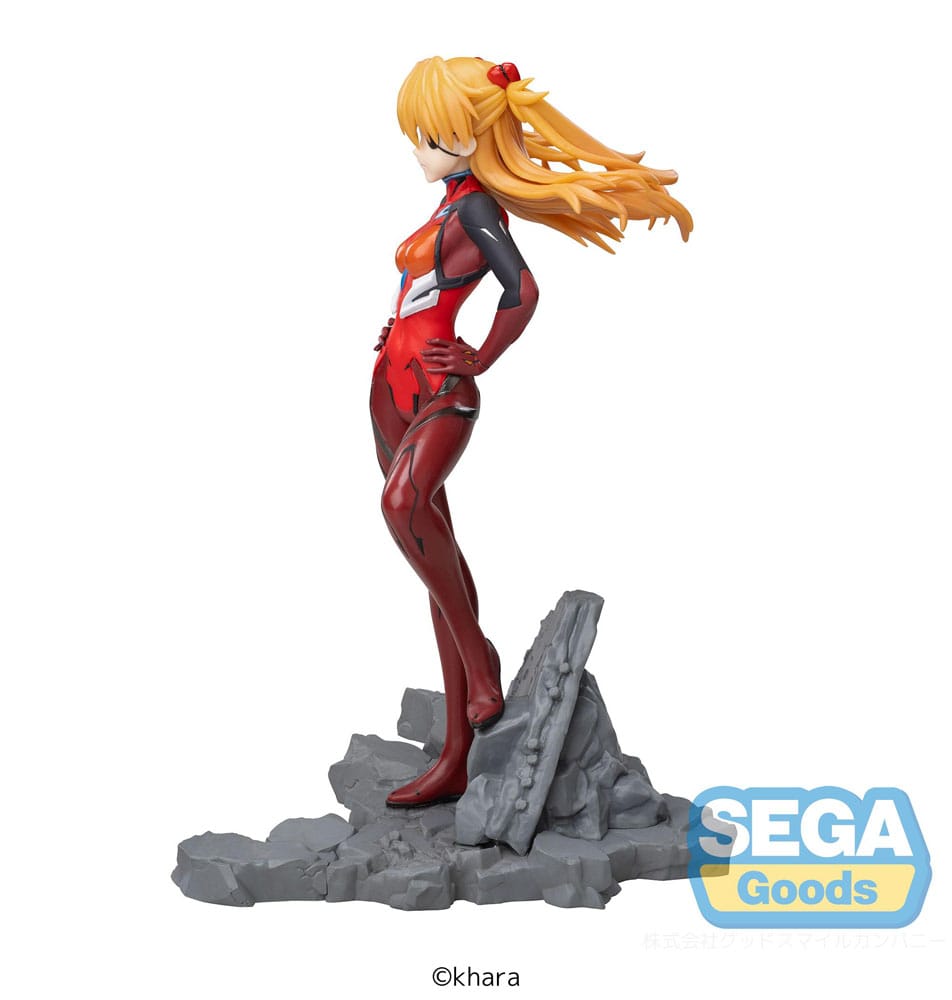 Evangelion: 3.0+1.0 Thrice Upon a Time Luminasta PVC Statue Asuka Shikinami Langley Vignetteum 30th Anniversary Ver. 23 cm Prizefiguren Yokina