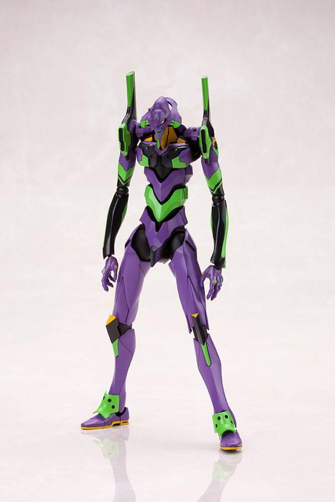 Evangelion: 3.0 + 1.0 Thrice Upon a Time Plastic Model Kit 1/400 Evangelion Test Type-01 with Spear of Cassius 19 cm Figmas Yokina