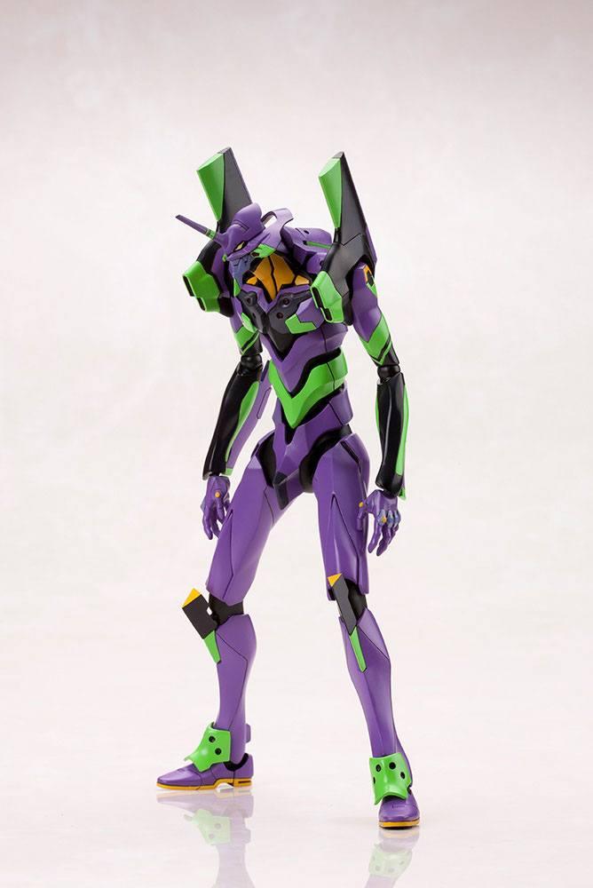 Evangelion: 3.0 + 1.0 Thrice Upon a Time Plastic Model Kit 1/400 Evangelion Test Type-01 with Spear of Cassius 19 cm Figmas Yokina