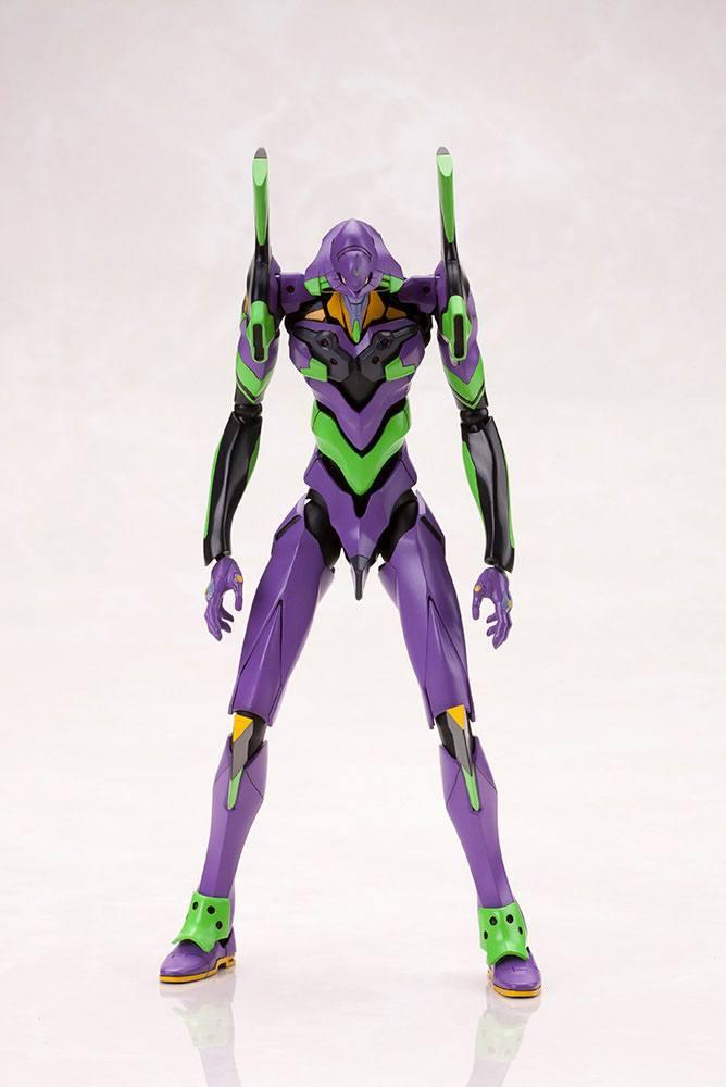 Evangelion: 3.0 + 1.0 Thrice Upon a Time Plastic Model Kit 1/400 Evangelion Test Type-01 with Spear of Cassius 19 cm Figmas Yokina