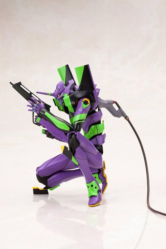 Evangelion: 3.0 + 1.0 Thrice Upon a Time Plastic Model Kit 1/400 Evangelion Test Type-01 with Spear of Cassius 19 cm Figmas Yokina