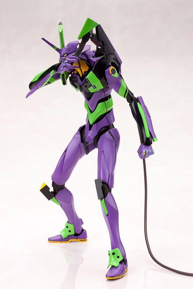 Evangelion: 3.0 + 1.0 Thrice Upon a Time Plastic Model Kit 1/400 Evangelion Test Type-01 with Spear of Cassius 19 cm Figmas Yokina