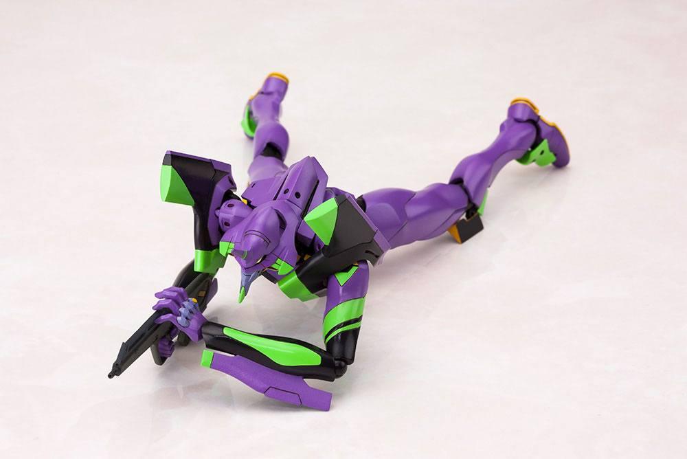 Evangelion: 3.0 + 1.0 Thrice Upon a Time Plastic Model Kit 1/400 Evangelion Test Type-01 with Spear of Cassius 19 cm Figmas Yokina
