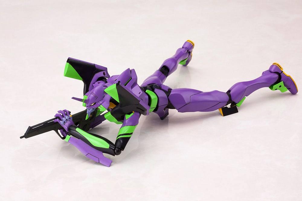 Evangelion: 3.0 + 1.0 Thrice Upon a Time Plastic Model Kit 1/400 Evangelion Test Type-01 with Spear of Cassius 19 cm Figmas Yokina