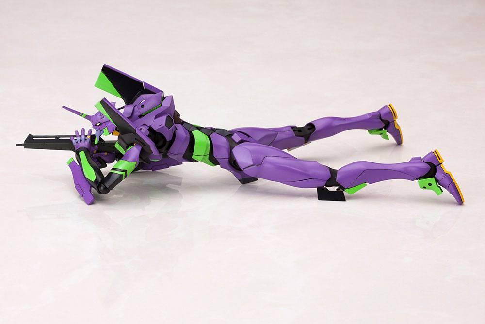 Evangelion: 3.0 + 1.0 Thrice Upon a Time Plastic Model Kit 1/400 Evangelion Test Type-01 with Spear of Cassius 19 cm Figmas Yokina