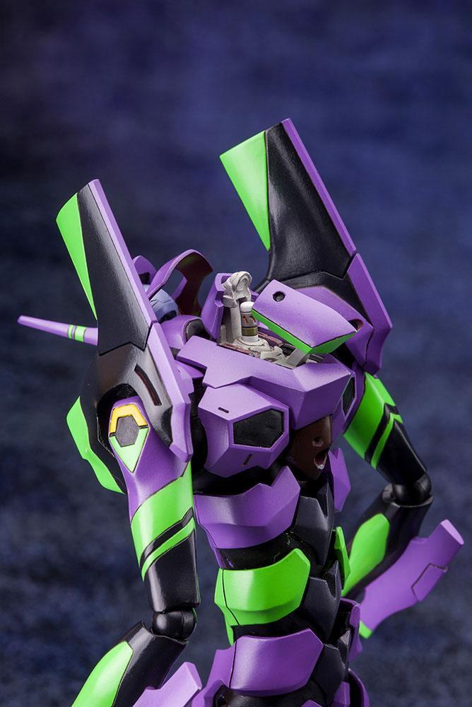 Evangelion: 3.0 + 1.0 Thrice Upon a Time Plastic Model Kit 1/400 Evangelion Test Type-01 with Spear of Cassius 19 cm Figmas Yokina