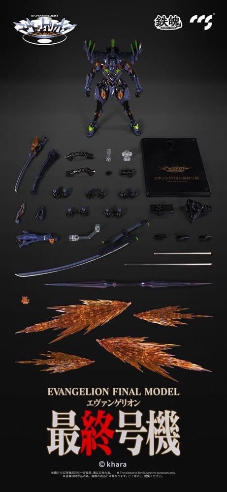 Evangelion Alloy Actionfigur Anima Evangelion Unit-1: Final Model 29 cm Figmas Yokina