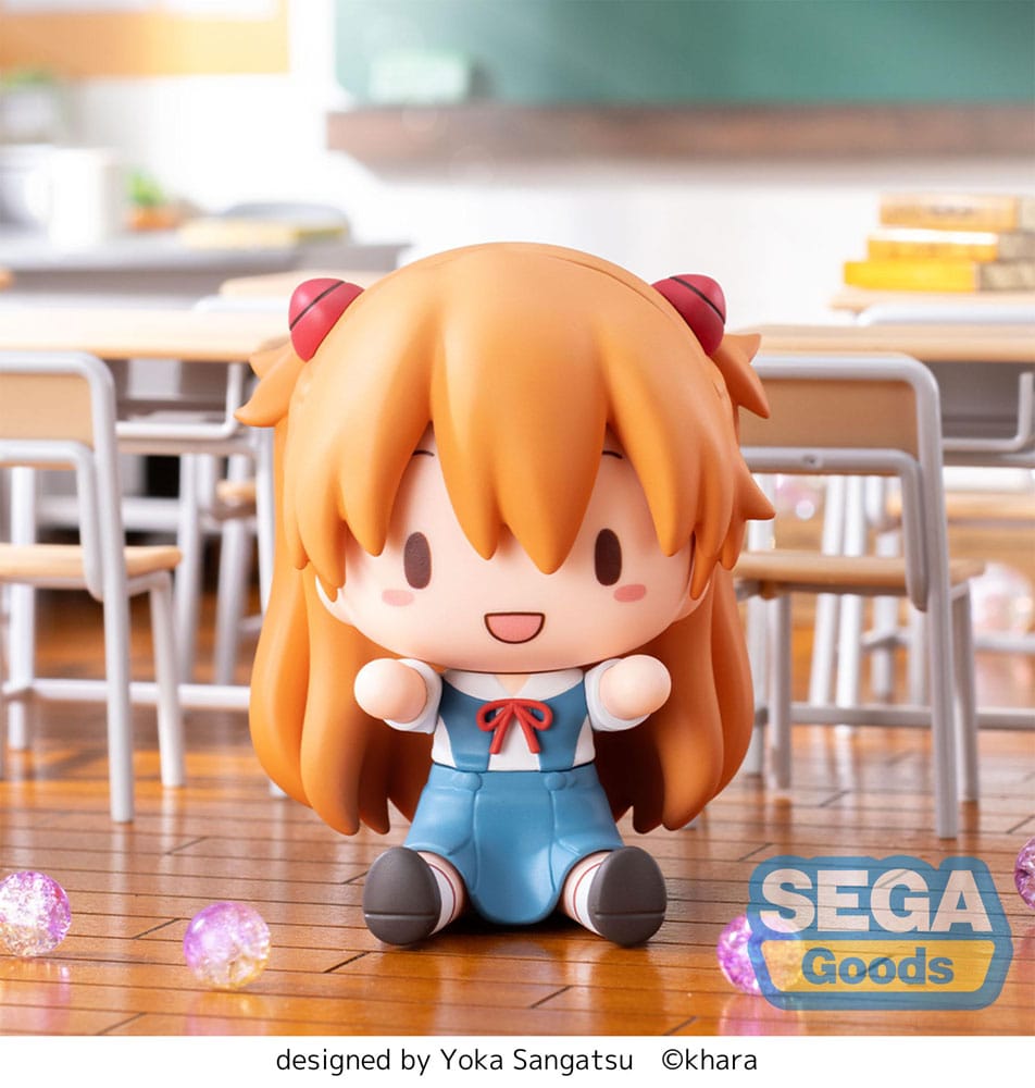 Evangelion: New Theatrical Edition Fuwa Petit Chibi Figur Asuka Shikinami Langley 8 cm Minifiguren Yokina