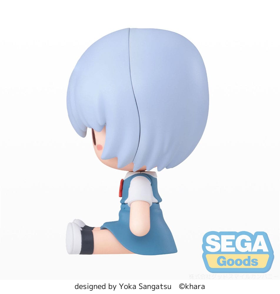 Evangelion: New Theatrical Edition Fuwa Petit Chibi Figur Rei Ayanami 8 cm Minifiguren Yokina