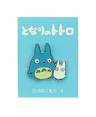 Mein Nachbar Totoro Ansteck-Pin Blue & white Totoro 2 cm Ansteck-Buttons Yokina