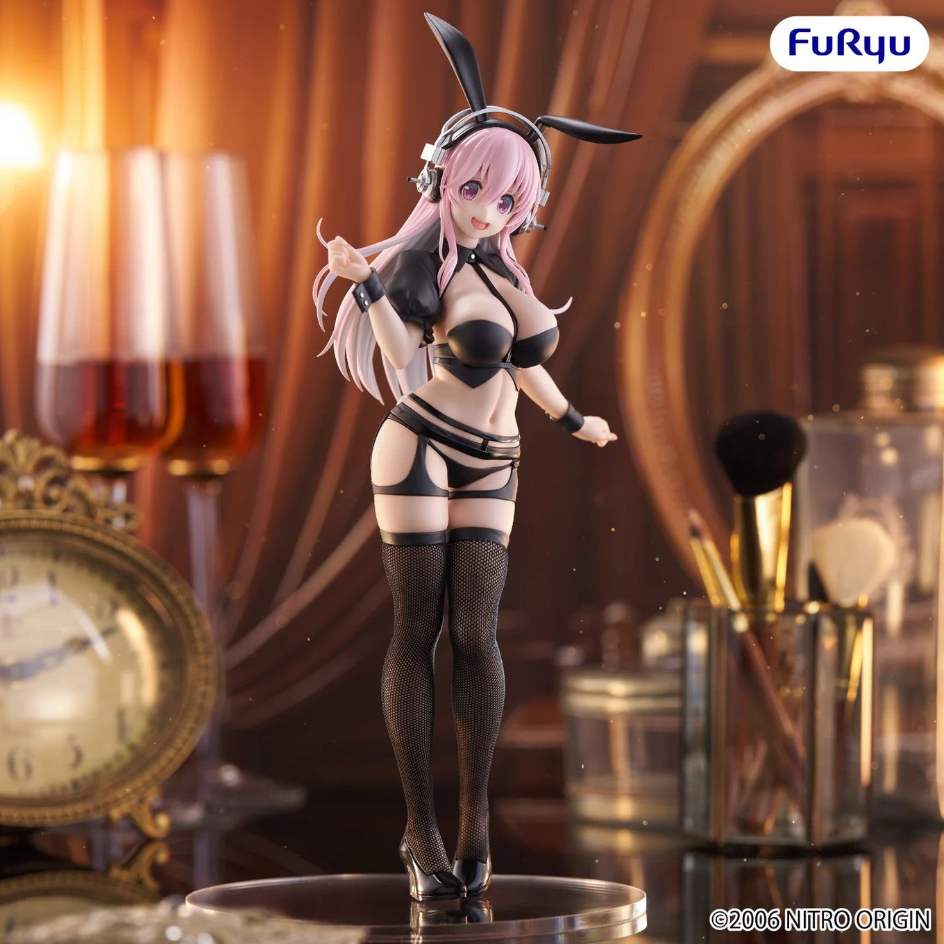 Super Sonico BiCute Bunnies PVC Statue Reverse Bunny Ver. 29 cm Prizefiguren Yokina