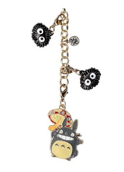 Mein Nachbar Totoro Schlüsselanhänger Charms Grey Totoro & Mushroom 19 cm Schlüsselanhänger Yokina