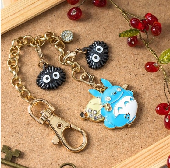 Mein Nachbar Totoro Schlüsselanhänger Charms Blue Totoro 19 cm Schlüsselanhänger Yokina