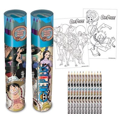 ONE PIECE - Whole Cake Island - Buntstift-Set '2 Poster Inside' Schreibwaren Yokina