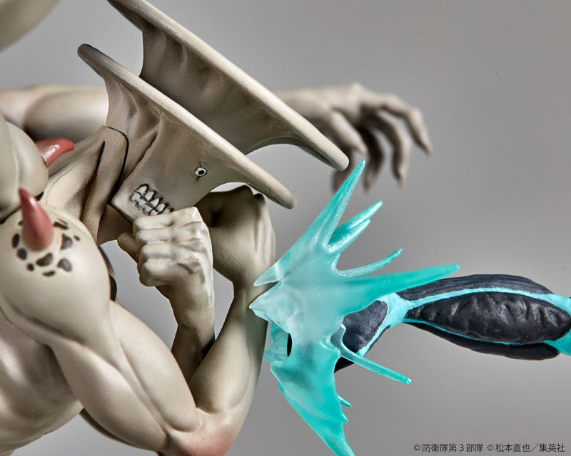 Kaiju No. 8 PVC Statue Diorama 1/18 Kaiju No. 8 VS Kaiju No. 9 13 cm Scalefiguren Yokina