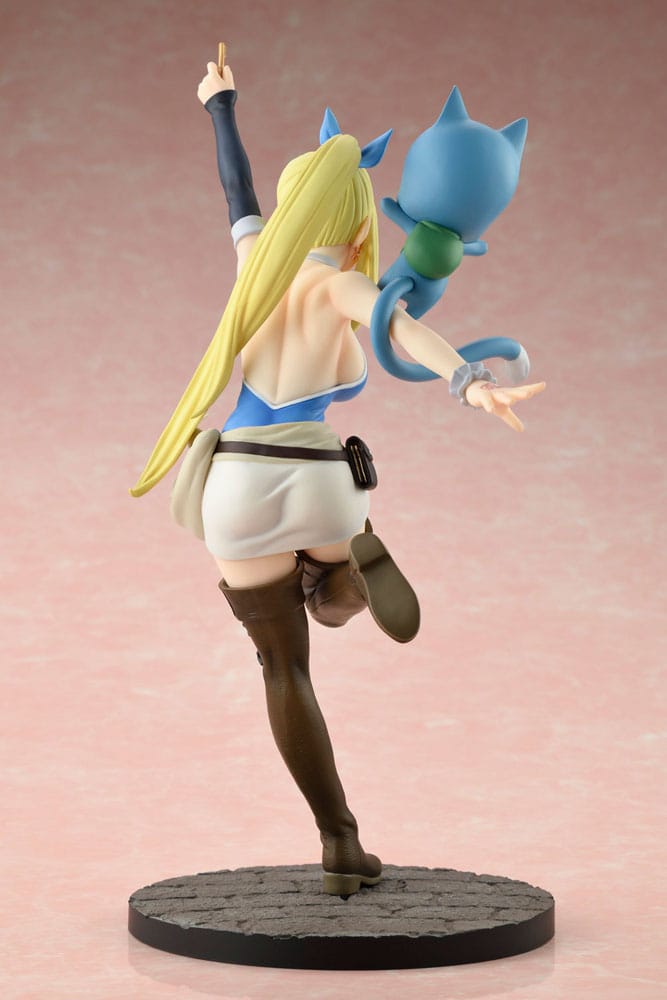 Fairy Tail PVC Statue 1/6 Lucy Heartfilia Wink Ver. 23 cm Scalefiguren Yokina