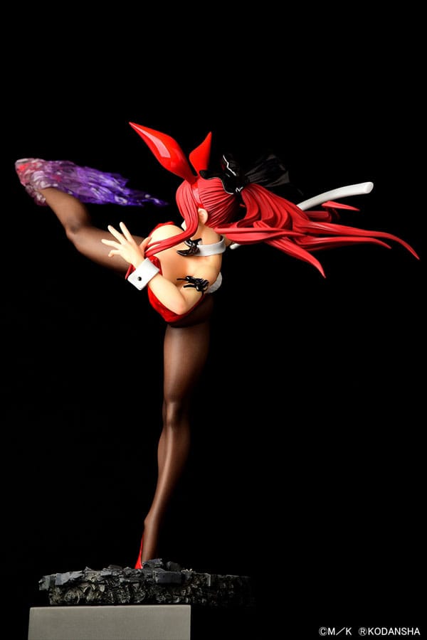 Fairy Tail Statue 1/6 Erza Scarlet High Kick Crimson Bunny Ver. 37 cm Scalefiguren Yokina