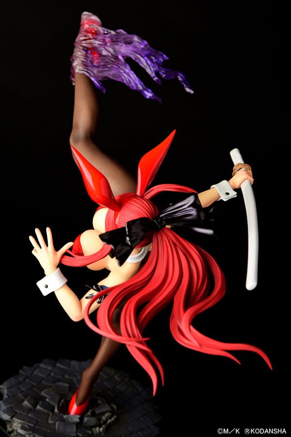 Fairy Tail Statue 1/6 Erza Scarlet High Kick Crimson Bunny Ver. 37 cm Scalefiguren Yokina