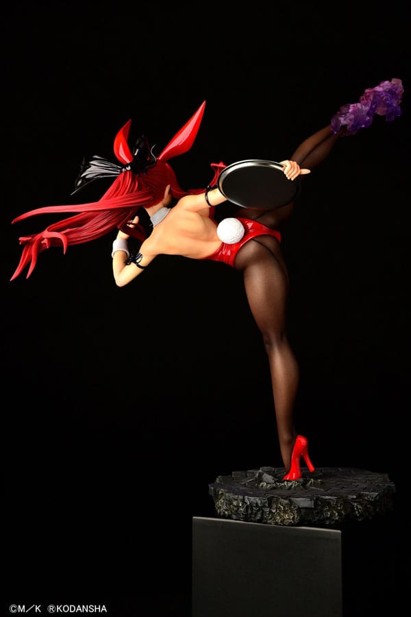 Fairy Tail Statue 1/6 Erza Scarlet High Kick Crimson Bunny Ver. 37 cm Scalefiguren Yokina