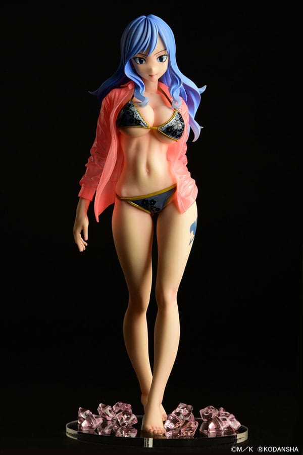 Fairy Tail Statue 1/6 Jubia Lokser Gravure_Stylesee-through wet shirt Black Bikini!! 25 cm Scalefiguren Yokina