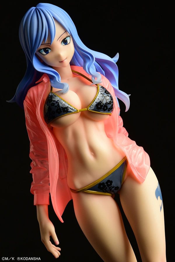 Fairy Tail Statue 1/6 Jubia Lokser Gravure_Stylesee-through wet shirt Black Bikini!! 25 cm Scalefiguren Yokina