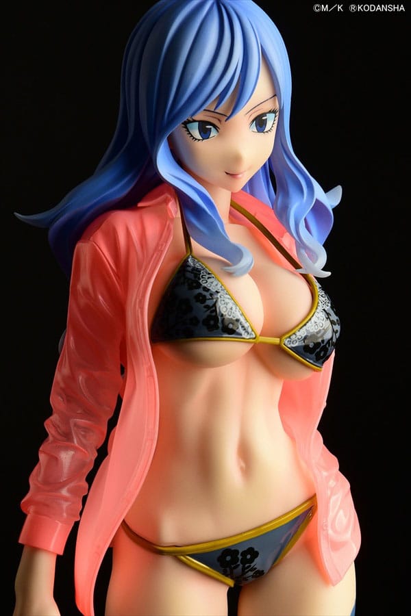 Fairy Tail Statue 1/6 Jubia Lokser Gravure_Stylesee-through wet shirt Black Bikini!! 25 cm Scalefiguren Yokina