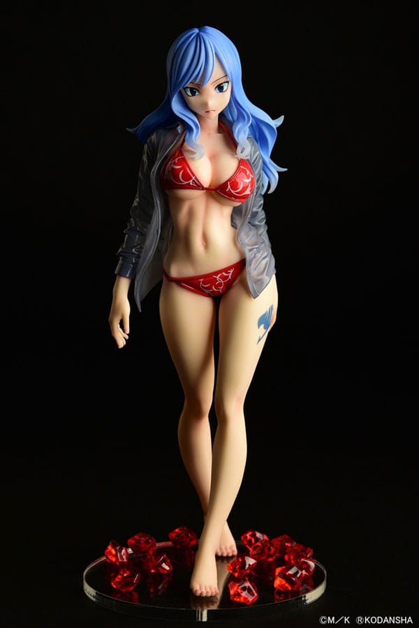 Fairy Tail Statue 1/6 Jubia Lokser Gravure_Stylesee-through wet shirt Red Bikini!! 25 cm Scalefiguren Yokina