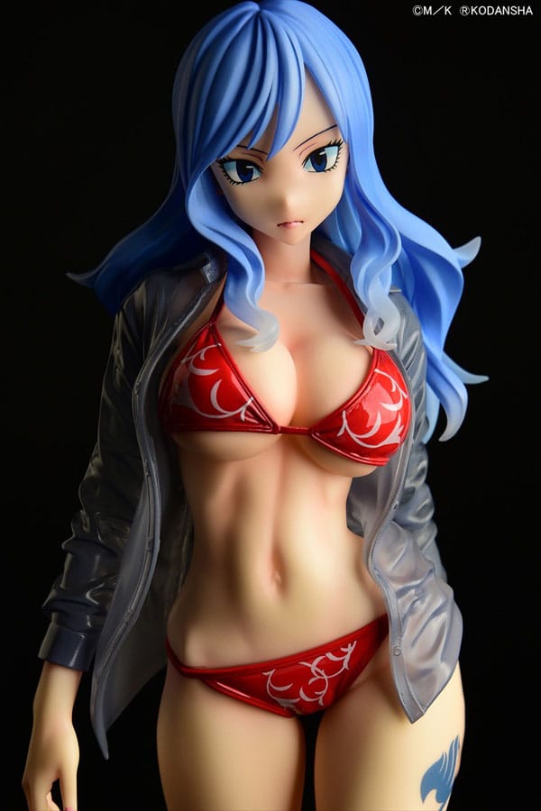 Fairy Tail Statue 1/6 Jubia Lokser Gravure_Stylesee-through wet shirt Red Bikini!! 25 cm Scalefiguren Yokina