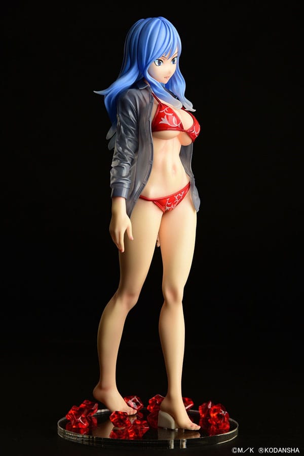 Fairy Tail Statue 1/6 Jubia Lokser Gravure_Stylesee-through wet shirt Red Bikini!! 25 cm Scalefiguren Yokina