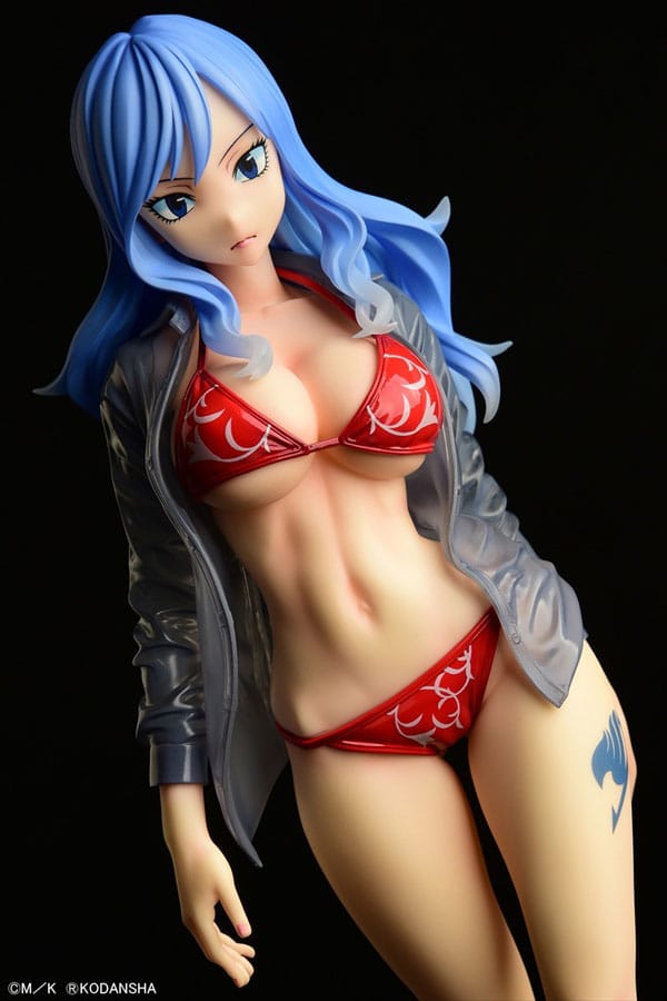 Fairy Tail Statue 1/6 Jubia Lokser Gravure_Stylesee-through wet shirt Red Bikini!! 25 cm Scalefiguren Yokina