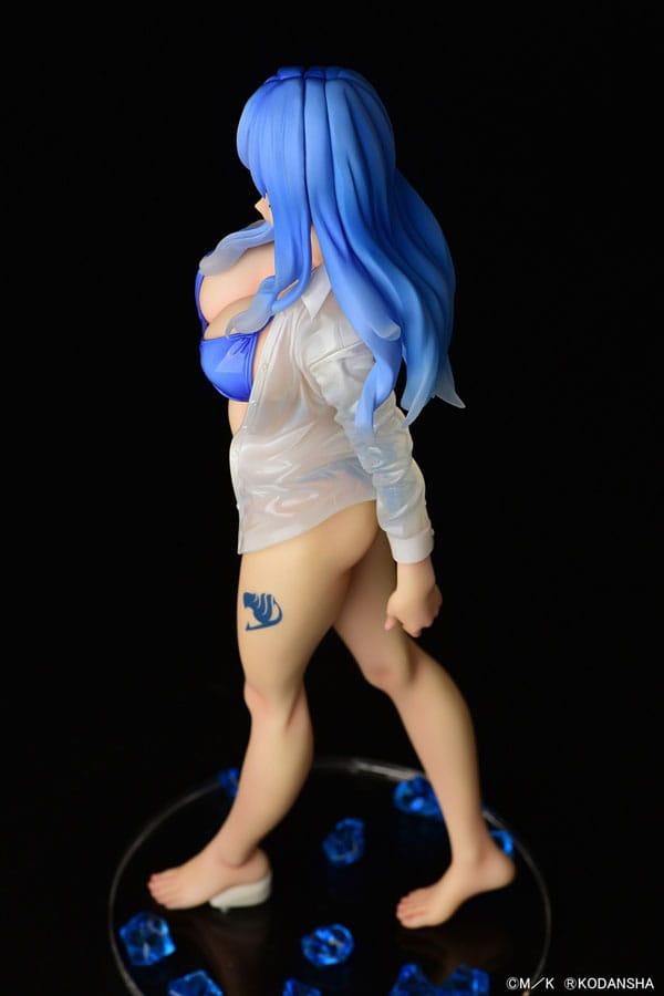 Fairy Tail Statue 1/6 Juvia Lockser Gravure Style see-through wet shirt 25 cm Scalefiguren Yokina