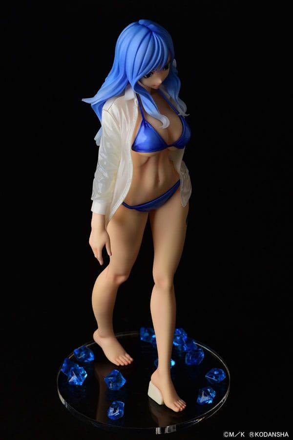 Fairy Tail Statue 1/6 Juvia Lockser Gravure Style see-through wet shirt 25 cm Scalefiguren Yokina