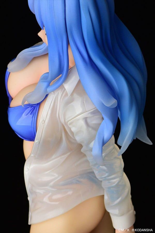 Fairy Tail Statue 1/6 Juvia Lockser Gravure Style see-through wet shirt 25 cm Scalefiguren Yokina
