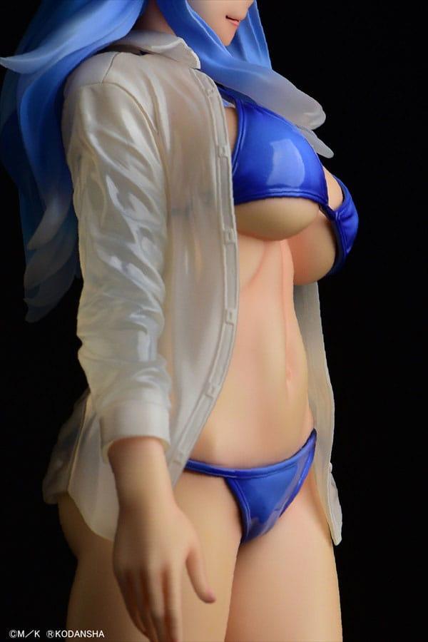 Fairy Tail Statue 1/6 Juvia Lockser Gravure Style see-through wet shirt 25 cm Scalefiguren Yokina