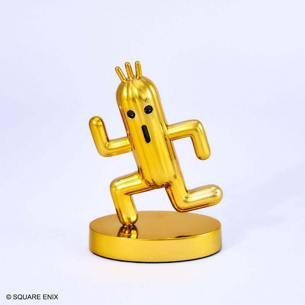 Final Fantasy Bright Arts Gallery Diecast Minifigur Cactuar Minifiguren Yokina Gold